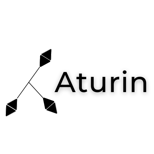 Logo Aturin - Preto