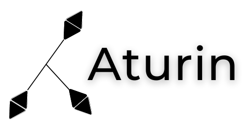 Logo Aturin - Preto